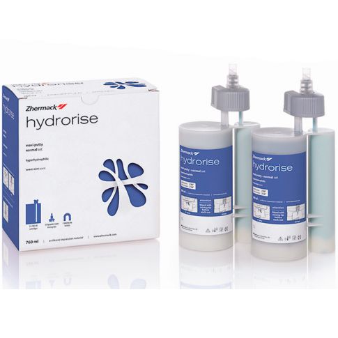А-силикон Hydrorise-Light Body Normal Set   (2Х380 МЛ) низкой вязкости для несъемных протезов