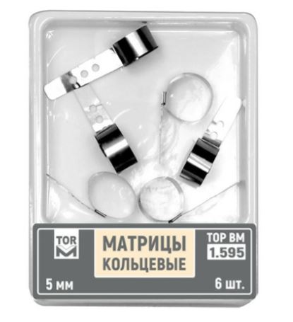 1.595 Набор матриц кольцевых 6шт/упак ТОР ВМ Россия