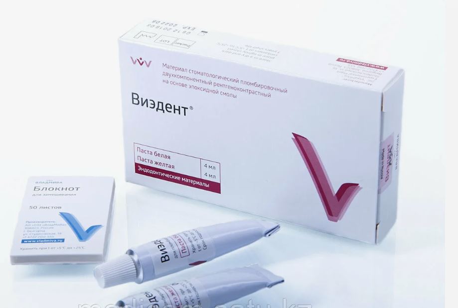 Виэдент (паста 4 г + паста 4 г) на основе эпоксидного аминополимера Россия