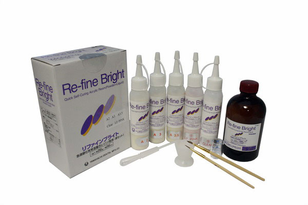 Re-Fine Bright  Цвет А2   5*50гр+260мл  (0,2431 кг)  Yamahachi Япония
